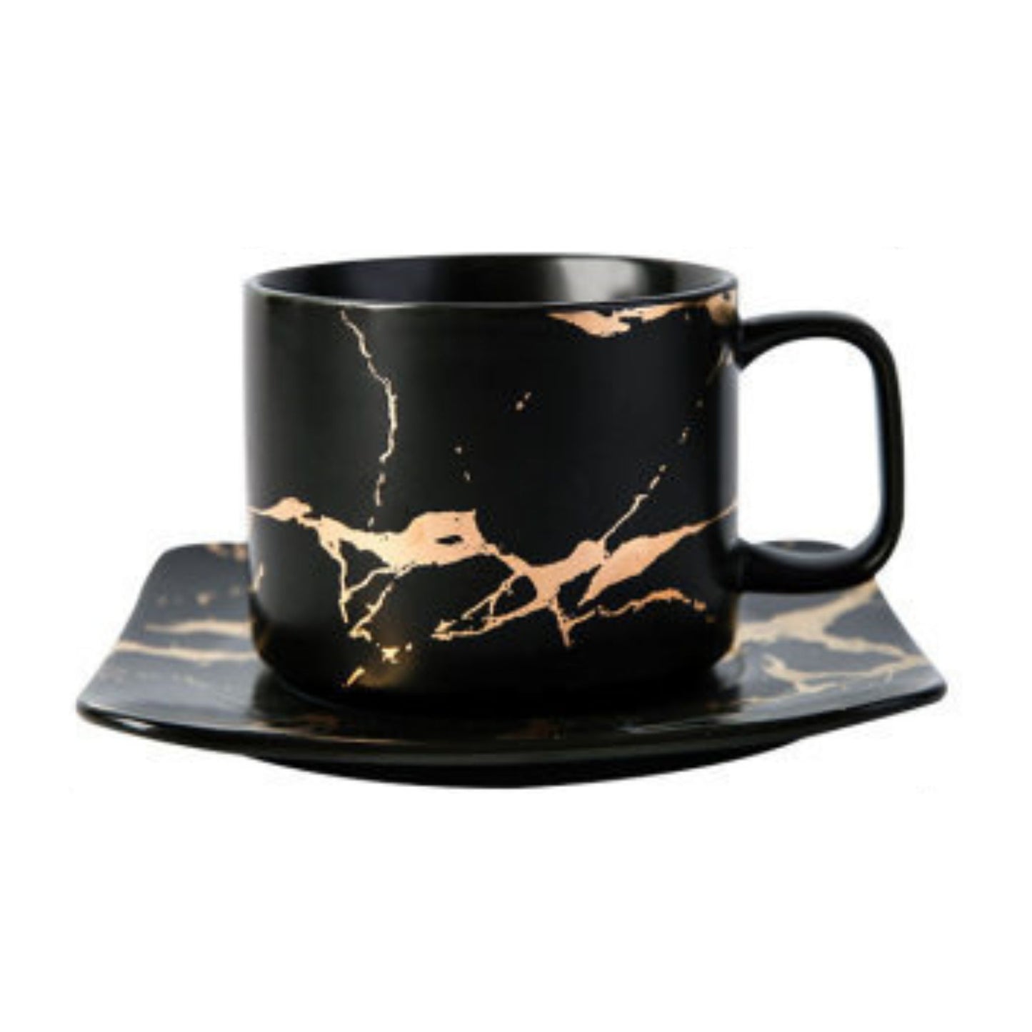 Coffee Mugs Marble Gold Inlay